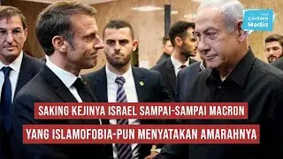 Saking Kejinya Israel sampai-sampai Macron yang Islamofobia-pun Menyatakan Amarahnya