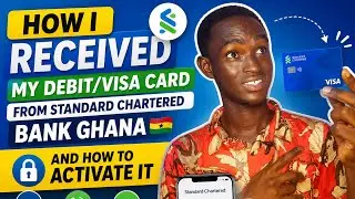 How I Received My Debit/Visa Card From Standard Chartered Bank|| And How To Activate it 2023.