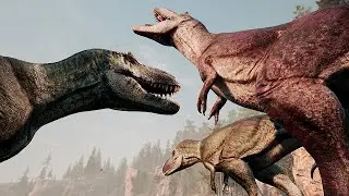 Daspletossauro, O Grande Predador da Mata! Causando Discórdia na Aliança | Path of Titans | (PT/BR)