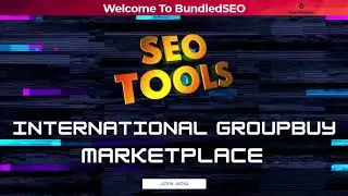BundledSEO : International GroupbuySEO Tools Community.