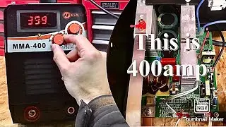 Обзор самого дешевого сварочного аппарата MMA Stick на 400 А от Pigs Flying