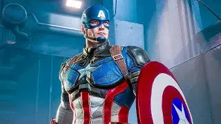 Captain America Saves Bucky Scene - Marvel Future Revolution