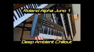 Roland Alpha Juno 1 Deep Ambient Chillout Analog Synthesizer Rik Marston