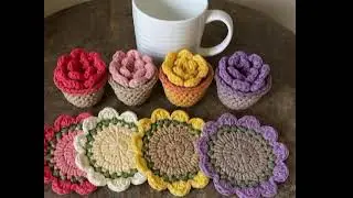 Crochet Beautiful Practical Crochet Pot Cover DesignEasy Crochet Kitchen Accessories Tutorial 🏵️