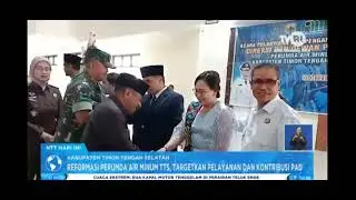 Perkuat Tata Kelola BUMD, Bupati TTS Lantik Direksi dan Dewan Pengawas Perumda