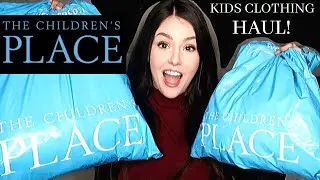 KIDS CLOTHING HAUL & TRY ON | THE CHILDREN'S PLACE CLOTHING HAUL | BACK TO SCHOOL KIDS CLOTHING HAUL