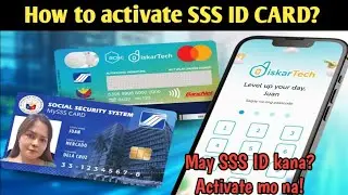 How to activate SSS ID CARD?
