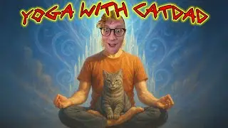 🧘&zwj;♂️❄️ YOGA SATURDAY WITH CATDAD: Winter Yin Deep Stretch 🐱🧵