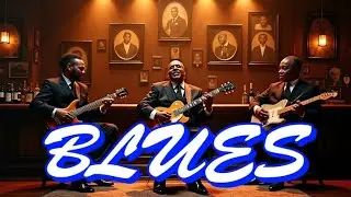 Smooth Blues Music 🎸🎶 Vintage Retro Blues - Winter Blues ❄☃️