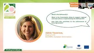 RePowerEU: the role of cities and regions in accelerating the energy transition