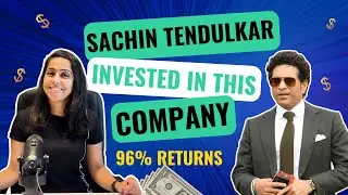 Sachin Tendulkar made 96% Returns in this Stock | Celebrity Investments