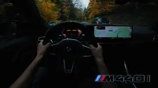 2025 BMW M440i POV on MOUNTAIN roads