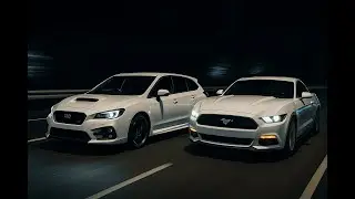 Subaru Levorg fa20dit vs Ford Mustang 310hp