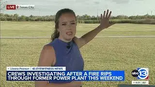 Officials investigate what caused Texas City power plant fire
