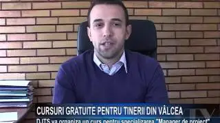Cursuri gratuite pentru tinerii din Valcea