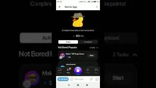 Nomis App Telegram Airdrop project | How to copy invite link in Nomis bot | farm and collect coins