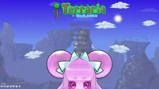 i wanna play more with freins!!!! [SKYBLOCK Terraria]