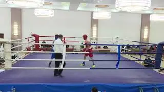 25-02-2021(63kg)JUNIOR GEORGIAN BOXING CHAMP.-RED PIlOSYAN VIGENT AKHAL VS BLUE PAPASHVILI SABA POTI