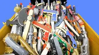 Ultimate Toy Weapon Box! Battle Axes, Rocket Launchers, Turkish Pistols, Tactical Rifles & Grenades!