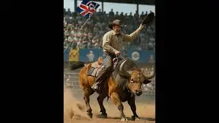 Pokemon in real life - Tauros rodeo