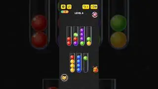 Ball Sort Puzzle 2021 Level 6 | Ball Sort Puzzle 2021 6