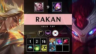 Rakan Top vs Kennen - KR Master Patch 25.19