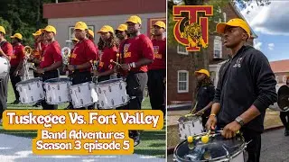 Band Adventures S3 E5 |Tuskegee Vs. Fort Valley | Tuskegee Uni. Marching Crimson Pipers