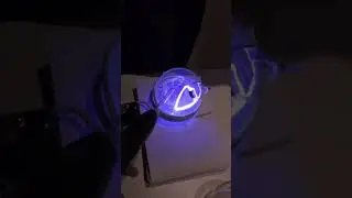Trying to Ignite a Plasma Toroid for the First Time  #experiment #shorts #wow #light #plasma #lamp