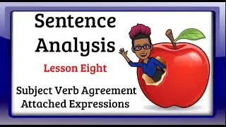 SUBJECT VERB AGREEMENT - ATTACHED EXPRESSIONS#sentence#subject