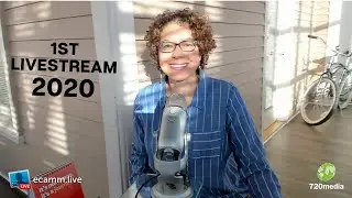 Happy New Year - first livestream of 2020! Sharing a quote, new book and product for curly hair