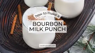 Bourbon Milk Punch Cocktail Recipe