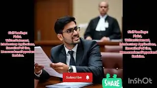 Civil Pleadings | Plaint | Written Statement | Interlocutory Applications | Execution Petition #Law 