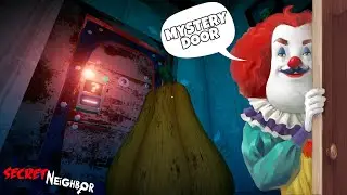 OPENING THE MYSTERY DOOR in SECRET NEIGHBOR !