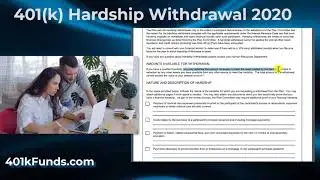 401k Hardship Withdrawal 2020