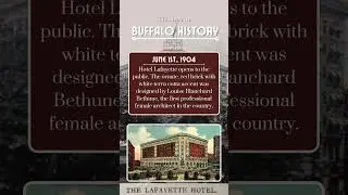 #OnThisDay The Lafayette Hotel Opens to the Public