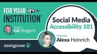 Social Media Accessibility 101 with Alexa Heinrich
