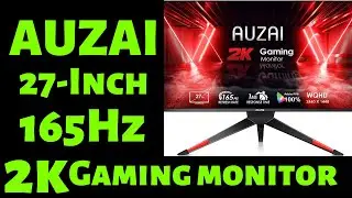Auzai launches super-cheap 27-inch 2K monitor with 165 Hz refresh rate, G-Sync, and 1 ms response