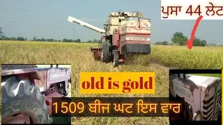 1509 di vadhi jora te + baki jiri hle time lau gi ✓old tractor inter