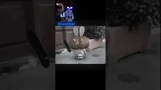 Rabbid X Forsaken ☠️ Part 2 #skull #trollface #rabbidsinvasion