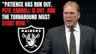 IT&rsquo;S OFFICIAL: MARK DAVIS FIRES PETE CARROLL and demands IMMEDIATE turnaround | Raiders News