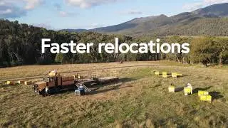 Migratory Beekeeping - Palletised Beekeeping