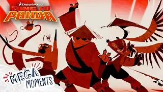 Legend Tells Of A Legendary Warrior... 👊 ⚔️ 🐼 | Kung Fu Panda | Movie Moments | Mega Moments