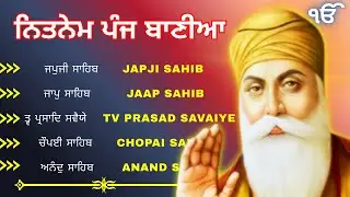 Fast Nitnem Nitnem Sahib - Panj Bania Path - Nitnem Full Path - New Path Nitnem Bania