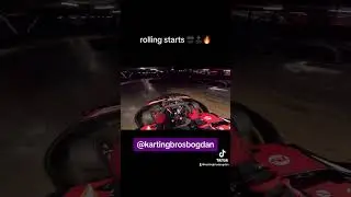 rolling starts on top #teamsport #karting #motorsport #racing #newkarts #rollingstart