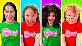 SARAH E ELOAH em BRINCADEIRAS PARA CRIANÇAS em DOSE DUPLA | Funny Story for Kids
