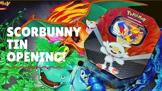Another Galar Partner Tin Today - Pokemon Scorbunny Tin Opening
