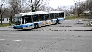 STM 2009 NOVA BUS LFS RIDE UP TO MONT ROYAL