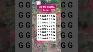 Find the Hidden letter #puzzle  #search #find #shorts #viral