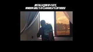 Window grill's installation 