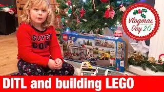 VLOGMAS 2017 - Day 20 - Daddy and son DITL building LEGO and a trip to Tesco | Our Family Life